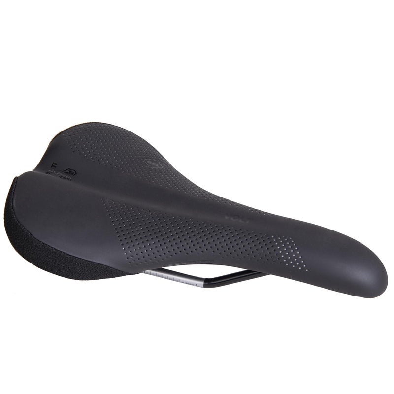 WTB Volt Bike Seat (Saddle) - Comfortable Medium Thickness Padding, Mountain, Gravel & E-Bikes (Titanium Rail, Wide) - Image 1
